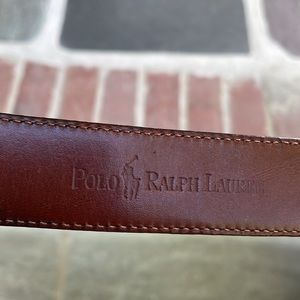 Sterling Stamped Buckle/Genuine Croc Belt Made in Italy for Ralph Lauren